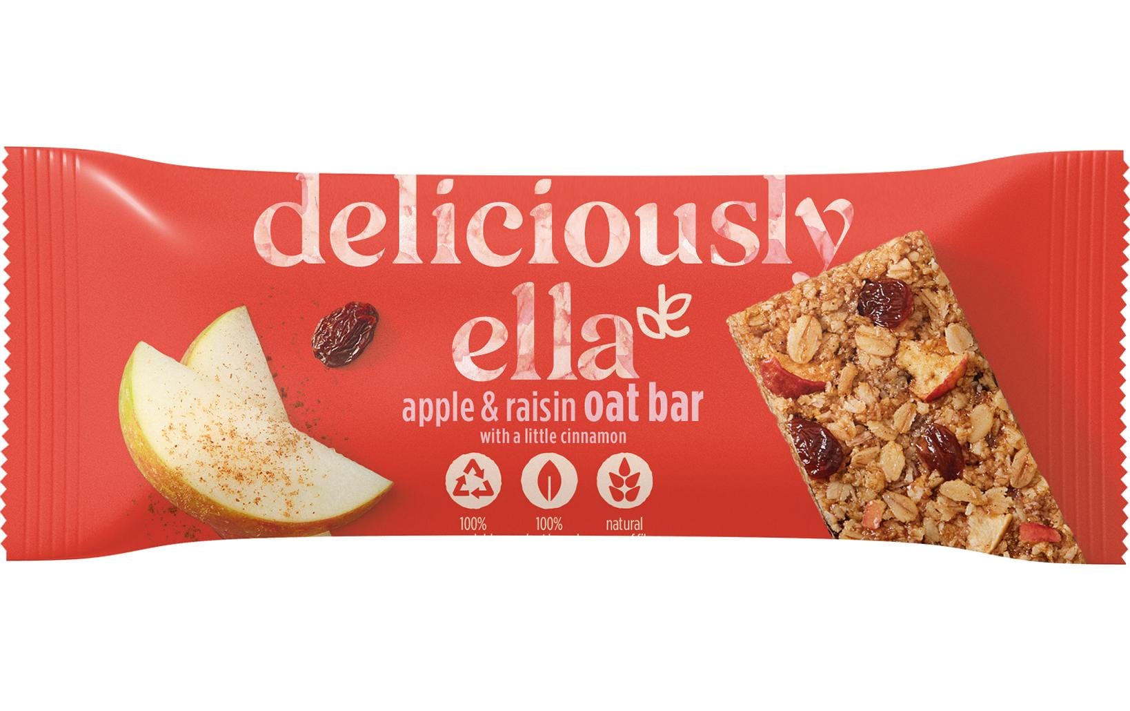 Deliciously Ella Riegel Apple, Raisin & Cinnamon Oat Bar 50 g