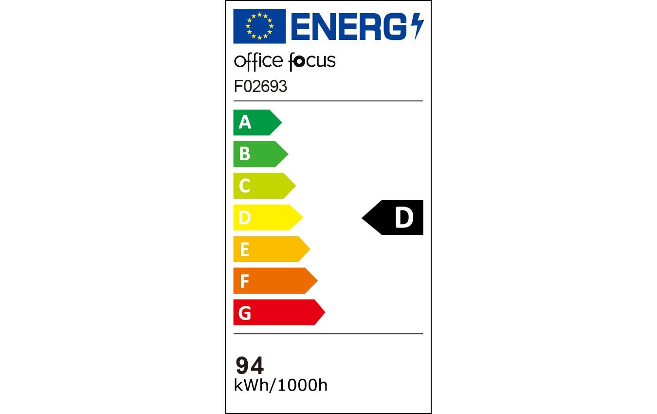 Office Focus Bürostehleuchte HCL LED 100 W, Grau