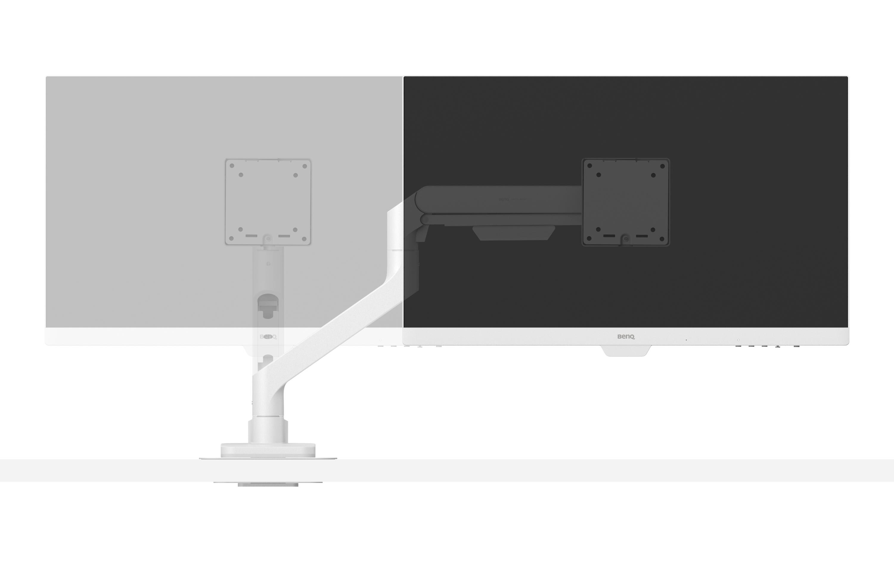 Benq Tischhalterung Ergo Arm BSH02 bis 20 kg – Weiss