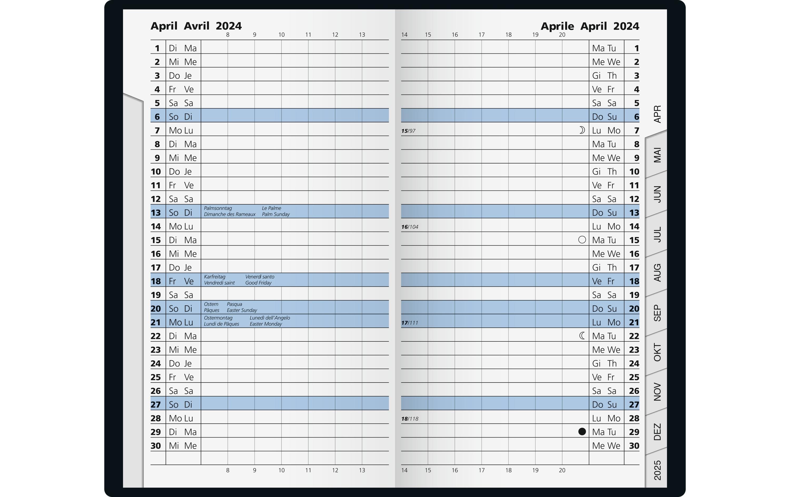 Stewo Taschenagenda 782 2024, Assortierte Farben Stewo Taschenagenda 782 2024, Assortierte Farben