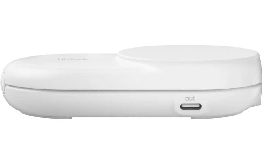 Belkin Wireless Charger UltraCharge 2in1 rund, Weiss