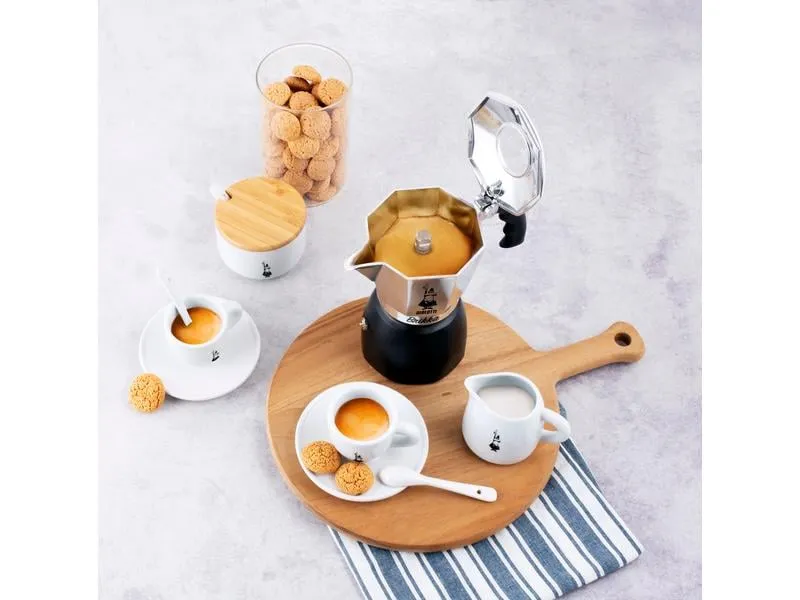 Bialetti Espressokocher Brikka 4 Tassen, Silber