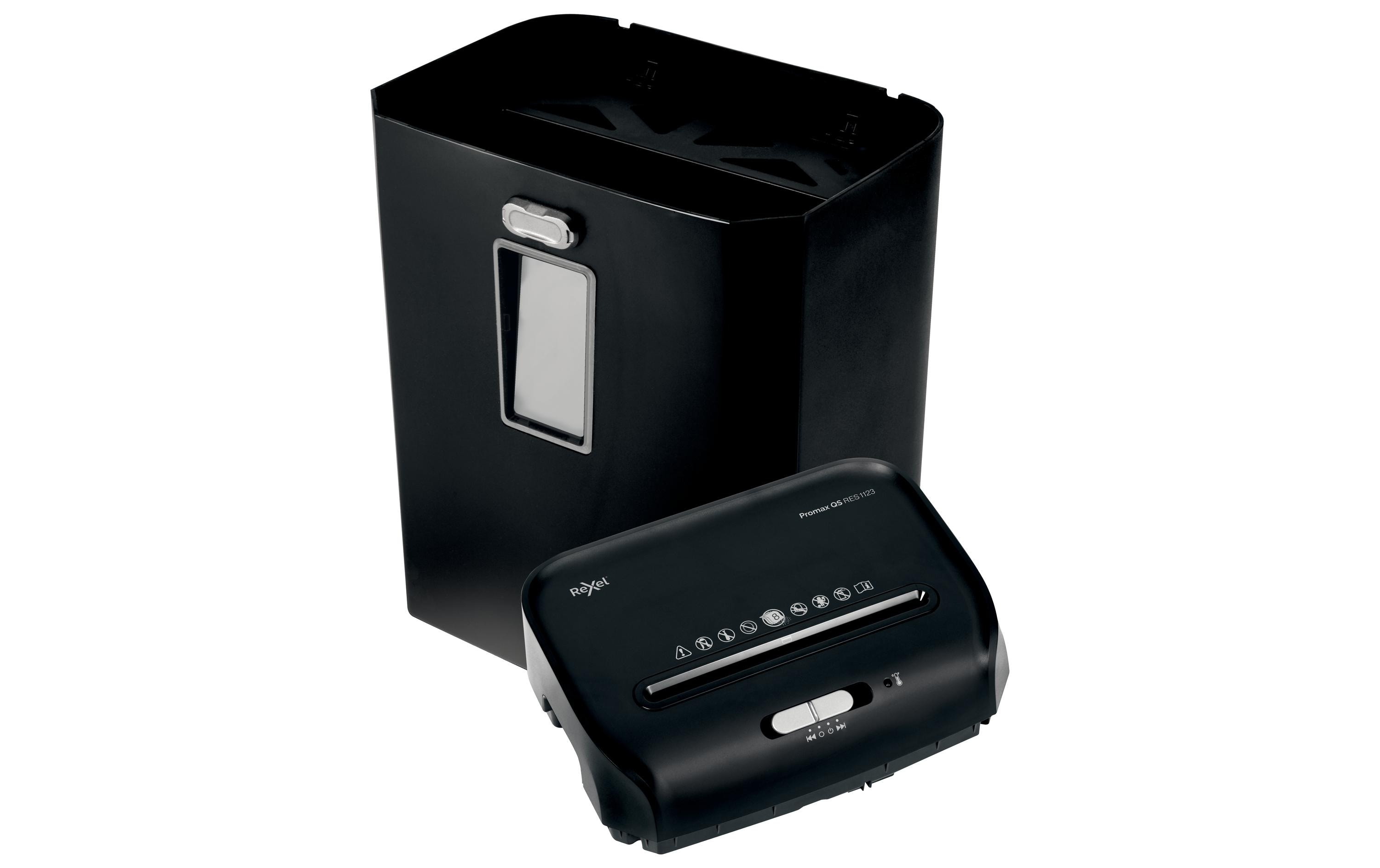 Rexel Aktenvernichter ProMax QS RES1123 P-2, 12 Seiten Rexel Aktenvernichter ProMax QS RES1123 P-2, 12 Seiten