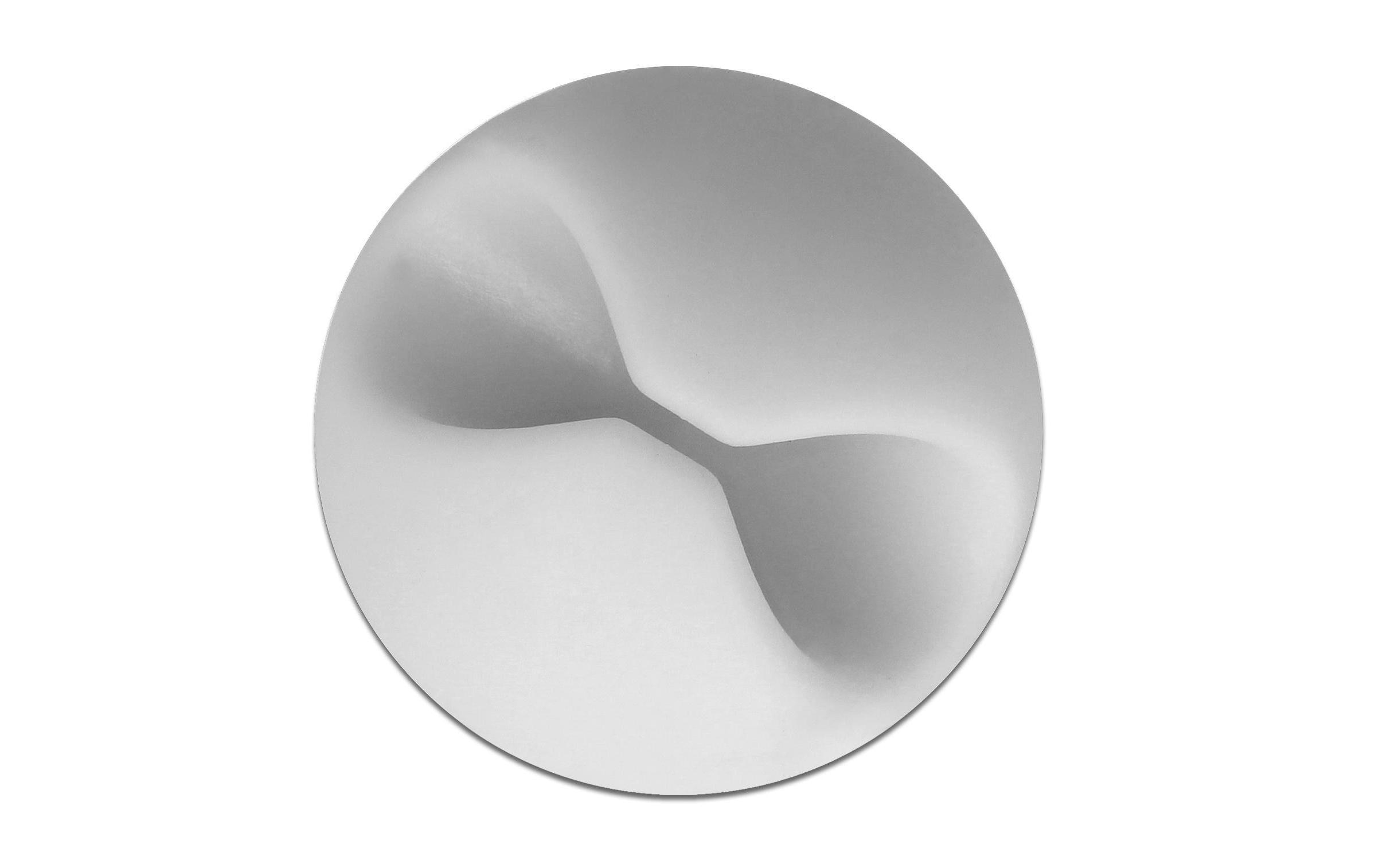 Delock Kabelhalter 6.5 mm 2x3 Stück, grau&weiss