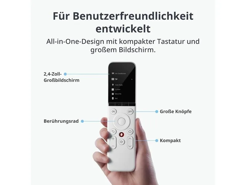 SwitchBot Universal Remote Schwarz|Weiss SwitchBot Universal Remote Schwarz|Weiss
