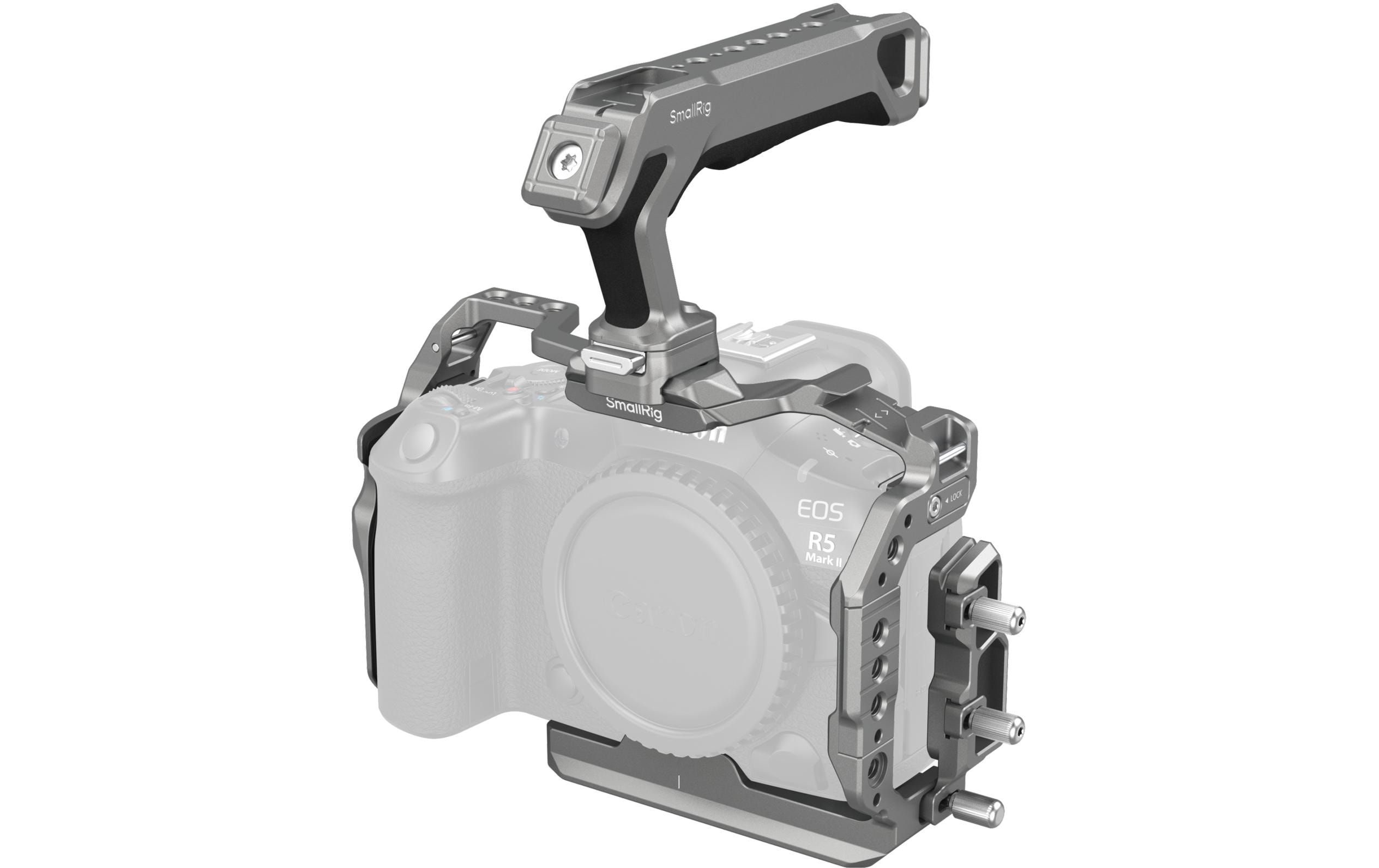 Smallrig HawkLock Schnellwechselkäfig-Kit für Canon EOS R5 Mark II Smallrig HawkLock Schnellwechselkäfig-Kit für Canon EOS R5 Mark II