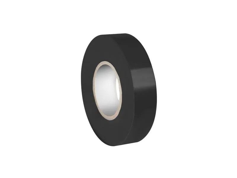Adam Hall Isolierband 580819 PVC 0.19 mm x 19 mm x 20 m Schwarz