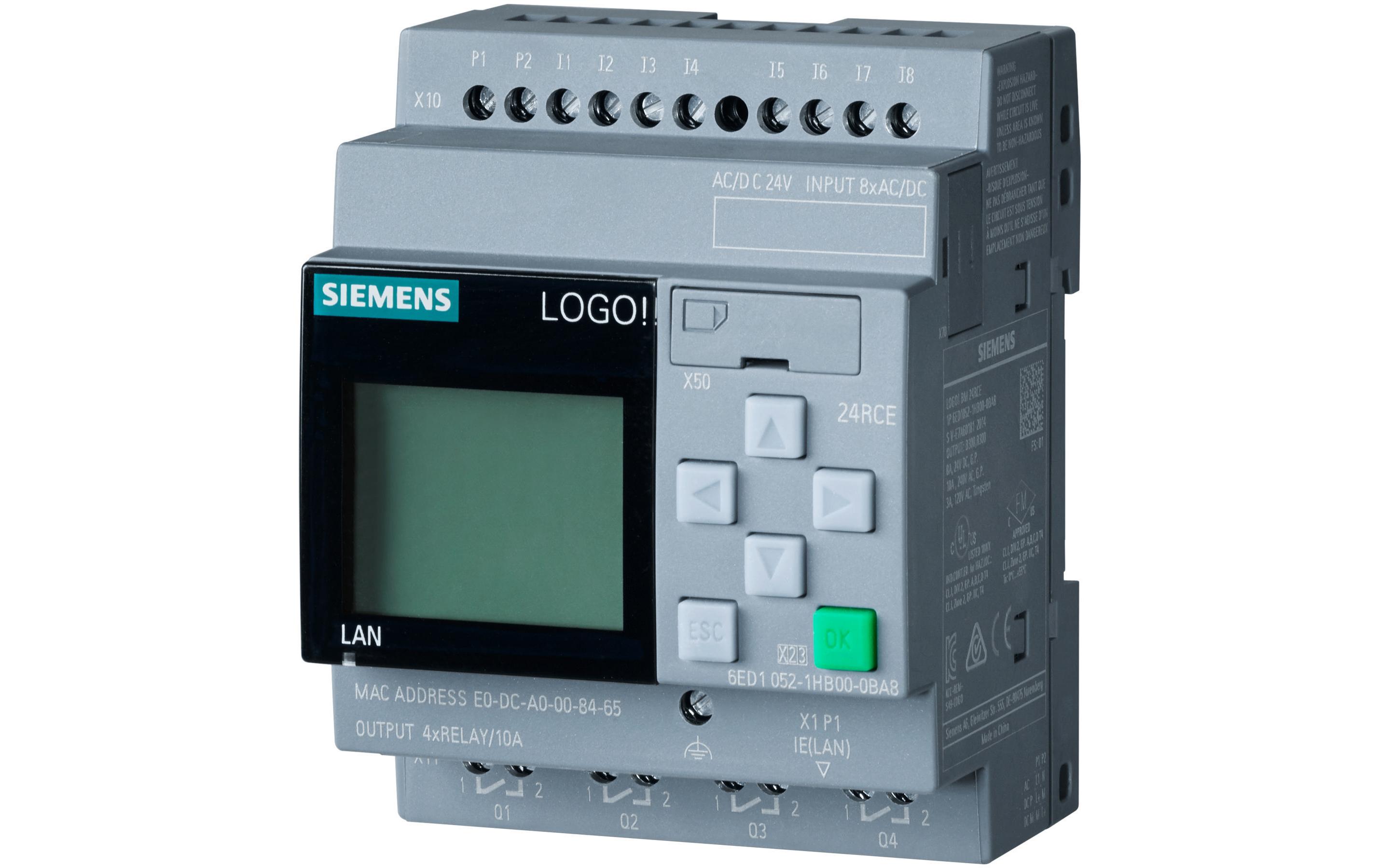 Siemens LOGO! 8.3 24RCE (AC/DC) Grundgerät