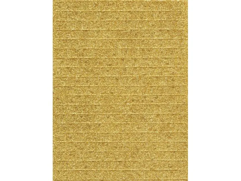 Folia Moosgummi-Set Mosaik Glitter selbstklebend, 6 Stück