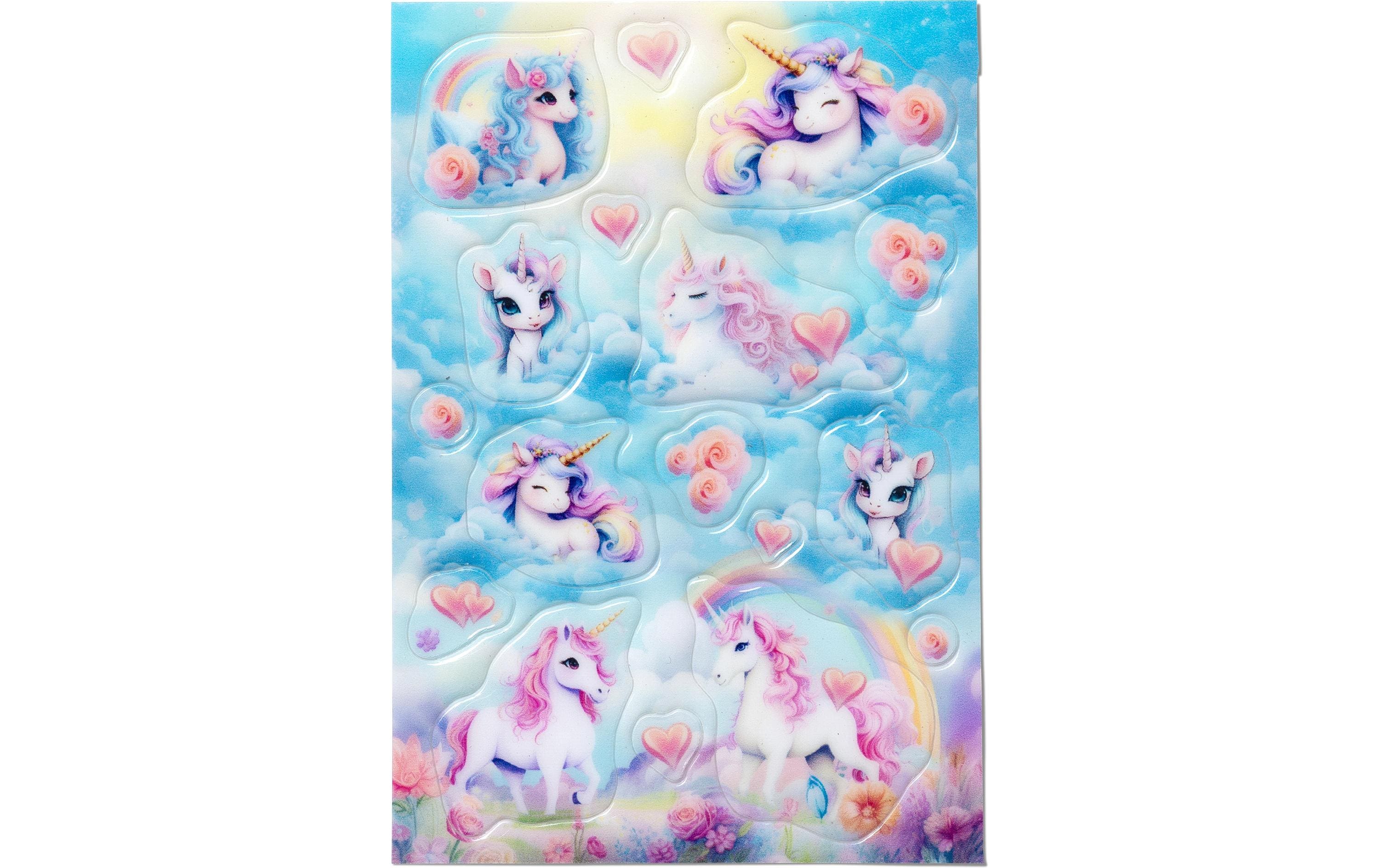 Herma Stickers Motivsticker Happy Unicorns 17 Stück