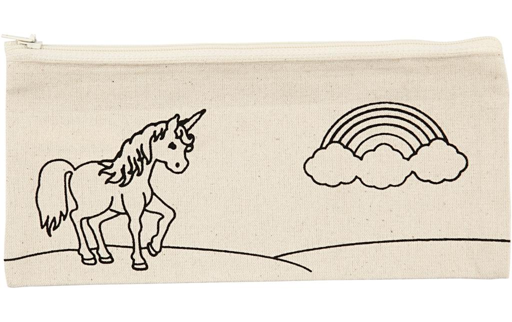 Creativ Company Etui Einhorn 21 x 9 cm Creativ Company Etui Einhorn 21 x 9 cm