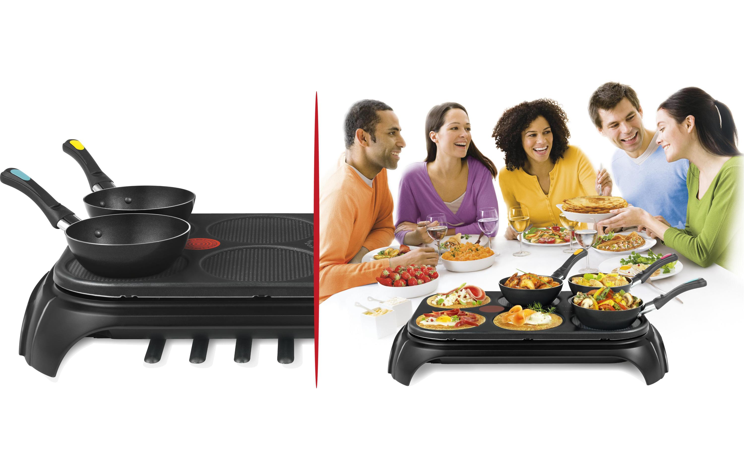 Tefal Wok 2in1 Crêpe für 6 Personen