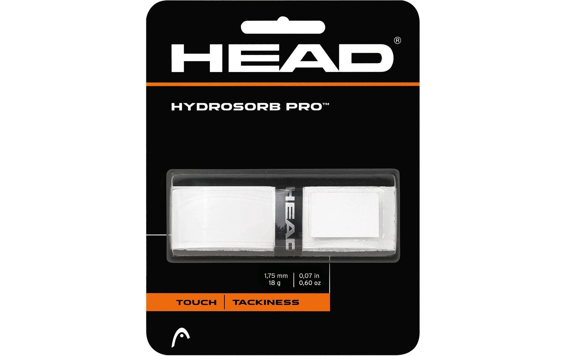 HEAD Grip Tape Tennis Hydrosorb Pro Weiss HEAD Grip Tape Tennis Hydrosorb Pro Weiss