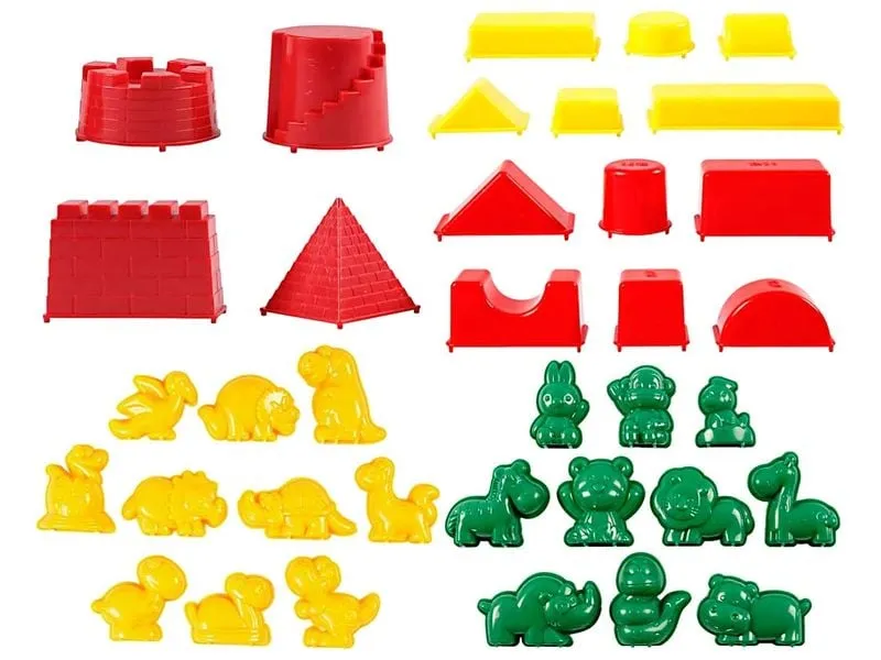 Creativ Company Sandförmchen 3.5-9.5 cm 36 Stk Creativ Company Sandförmchen 3.5-9.5 cm 36 Stk