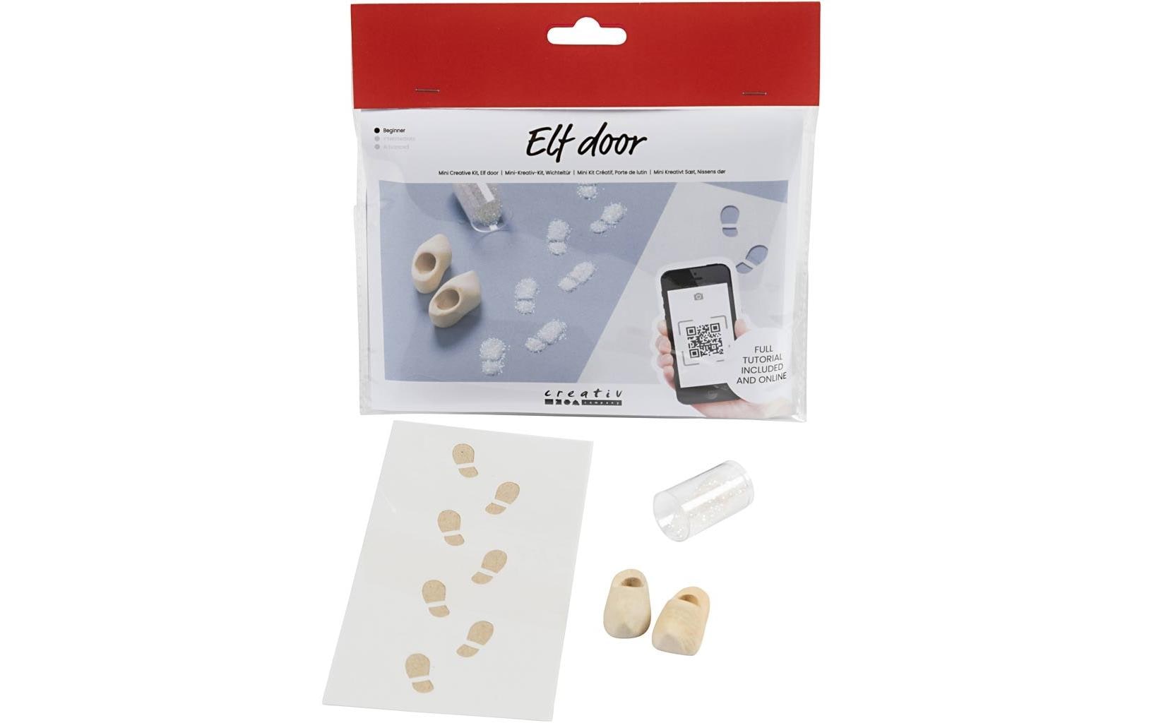 Creativ Company Mini-Utensilien Wichteltür Szene Schuhe mit Spuren