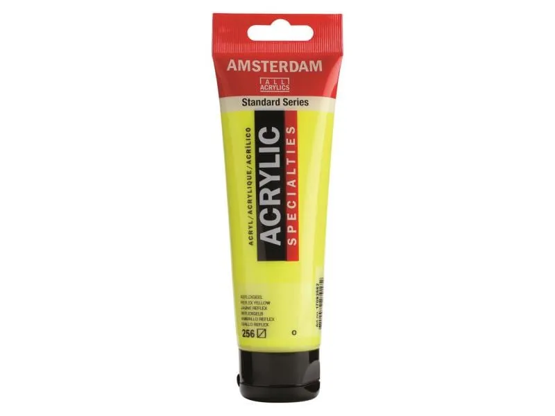 Amsterdam Acrylfarbe Standard 256 Reflexgelb Halbtransp. 120 ml Amsterdam Acrylfarbe Standard 256 Reflexgelb Halbtransp. 120 ml