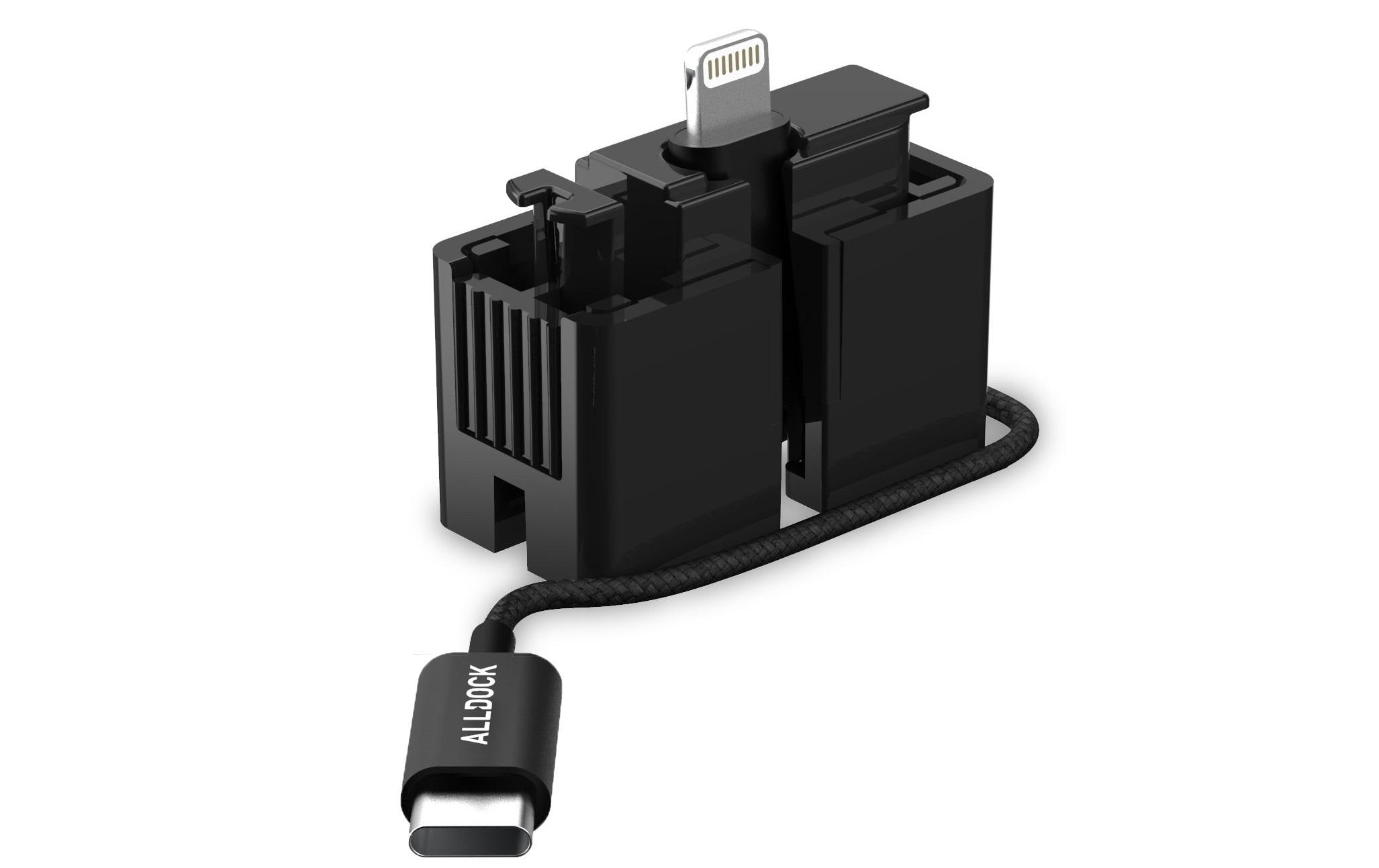Alldock Adapter Click USB-C zu Lightning