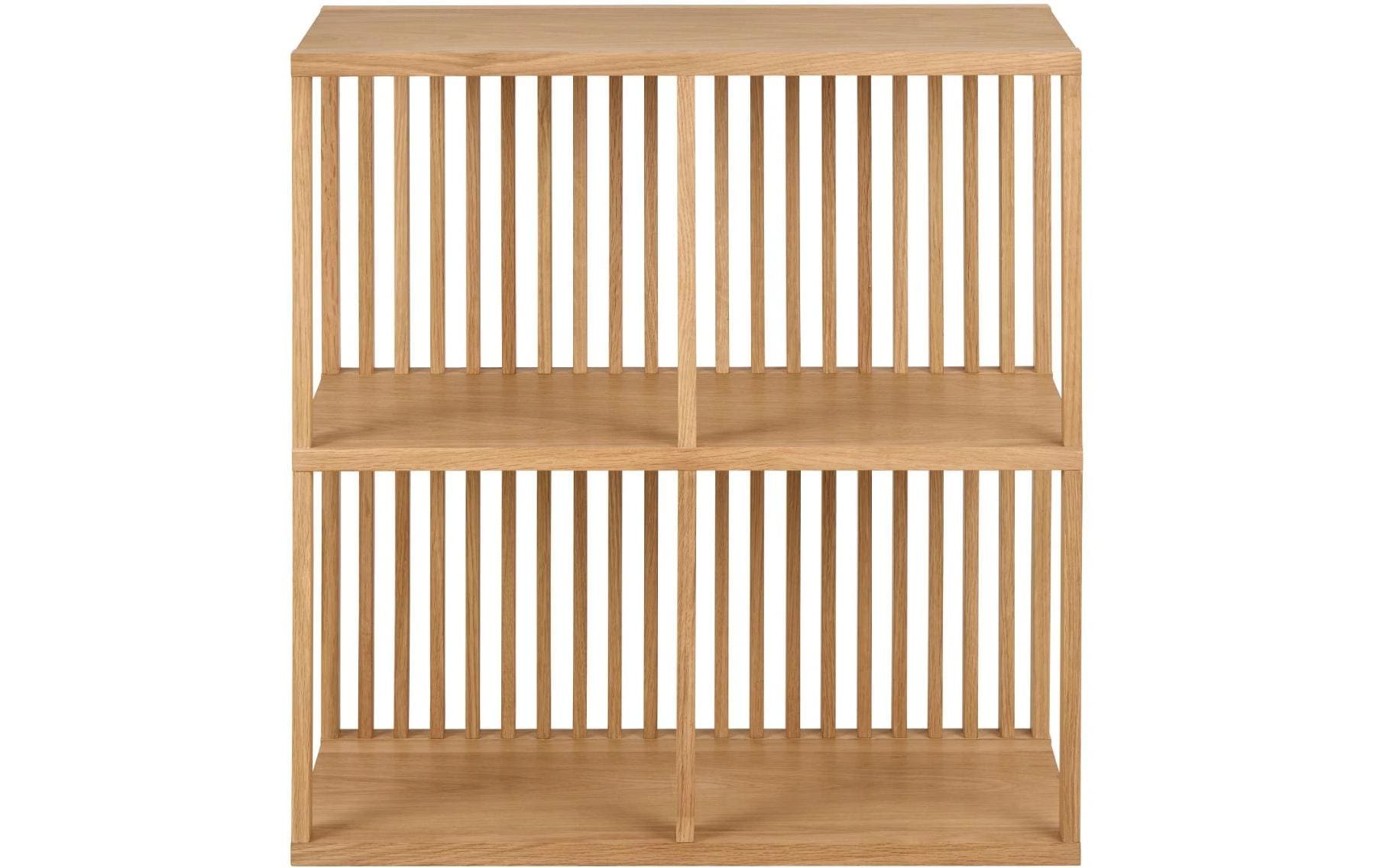 AC Design Wandregal Wellington Hellbraun, 67 x 31 x 69 cm