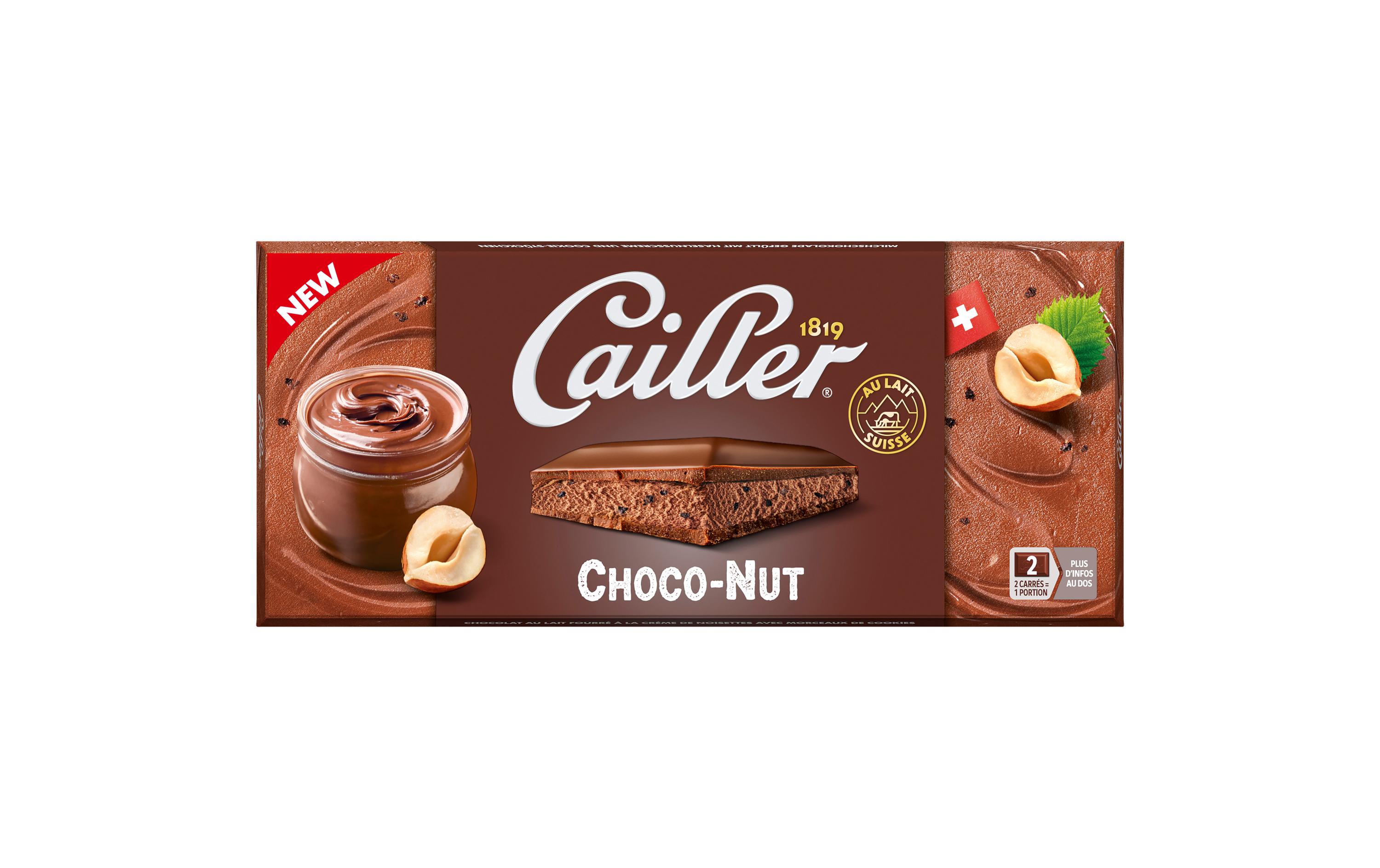 Cailler Tafelschokolade Filled Choconut 96 g Cailler Tafelschokolade Filled Choconut 96 g