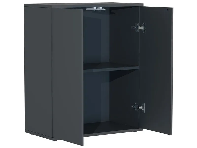 VCM Kommode Dalosa 2-Fach 60 x 73 cm, Grau VCM Kommode Dalosa 2-Fach 60 x 73 cm, Grau