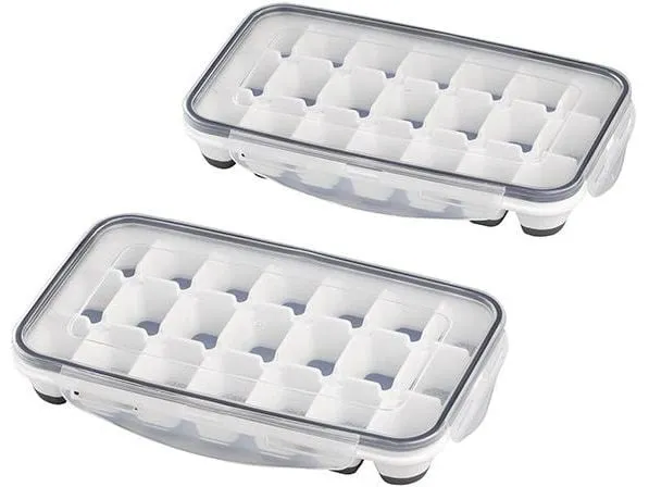 APS Eiswürfelform mit Deckel 36103 2er Set