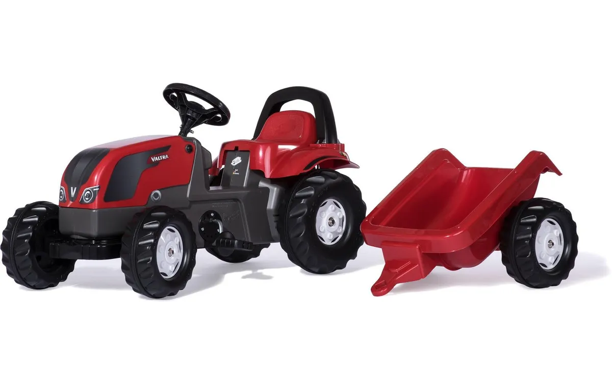 Rolly Toys Tretfahrzeug Valtra mit Anhänger Rolly Toys Tretfahrzeug Valtra mit Anhänger