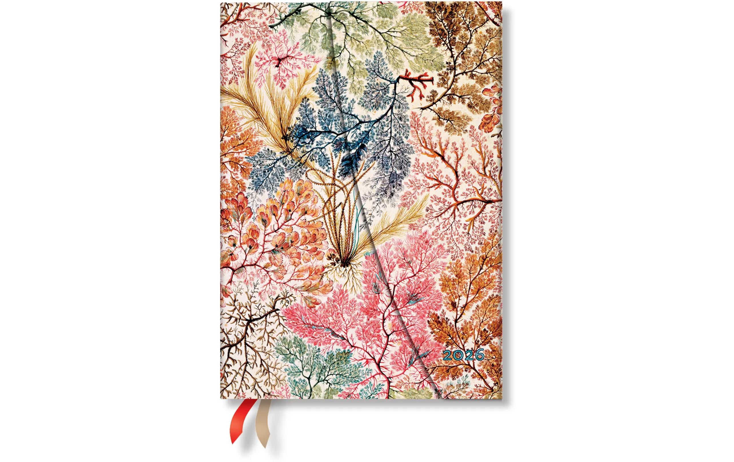 Paperblanks Tagesagenda Midi Anemone 1 Woche auf 2 Seiten, horizontal Paperblanks Tagesagenda Midi Anemone 1 Woche auf 2 Seiten, horizontal