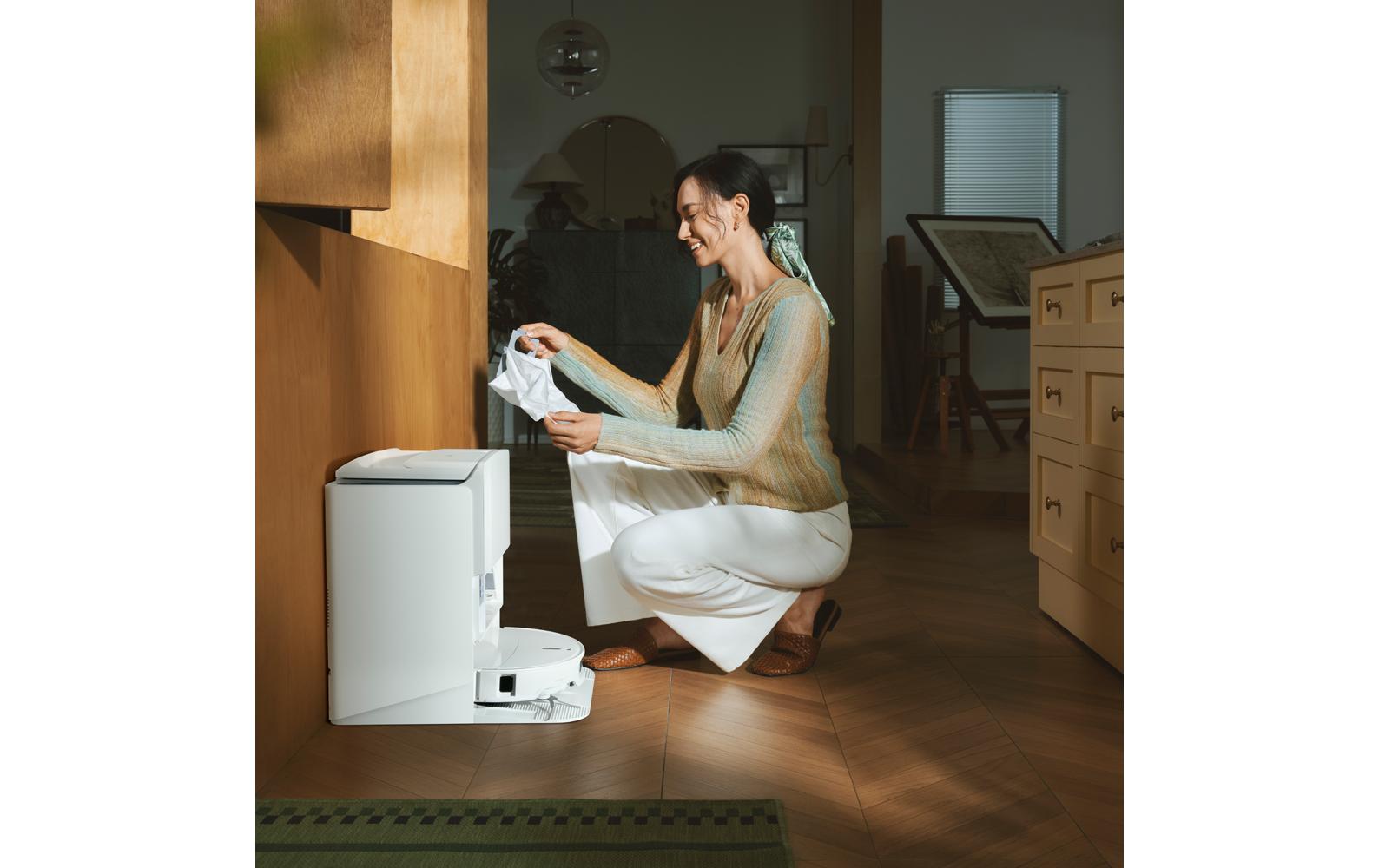 Roborock Saug- und Wischroboter Qrevo Edge 2 Pro Weiss