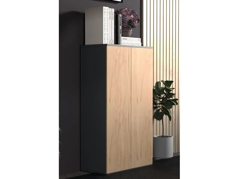 VCM Kommode Dalosa 60 x 108 cm, Braun/Grau VCM Kommode Dalosa 60 x 108 cm, Braun/Grau