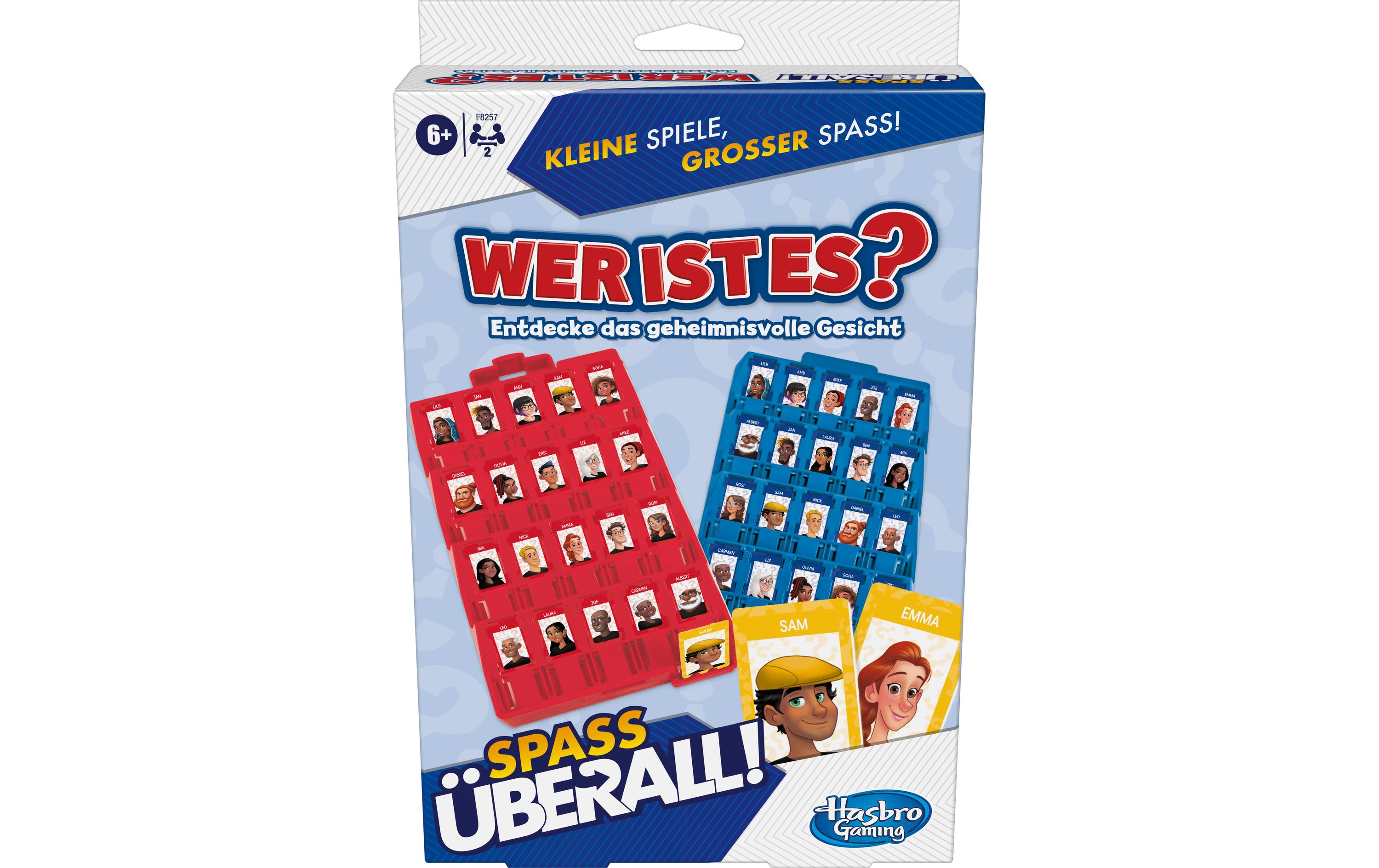 Hasbro Gaming Familienspiel Wer ist es? Kompakt -DE-