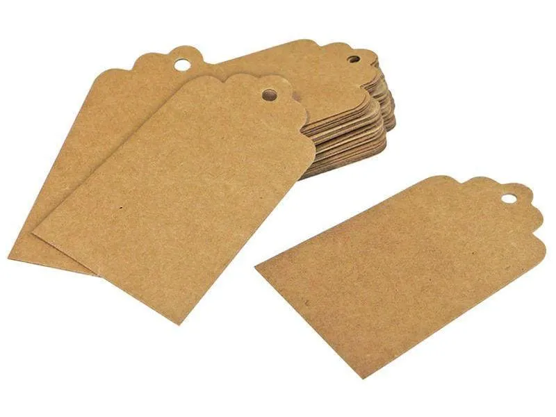 Braun + Company Geschenkanhänger Set 4 x 7.4 cm, 24 Stück Braun + Company Geschenkanhänger Set 4 x 7.4 cm, 24 Stück