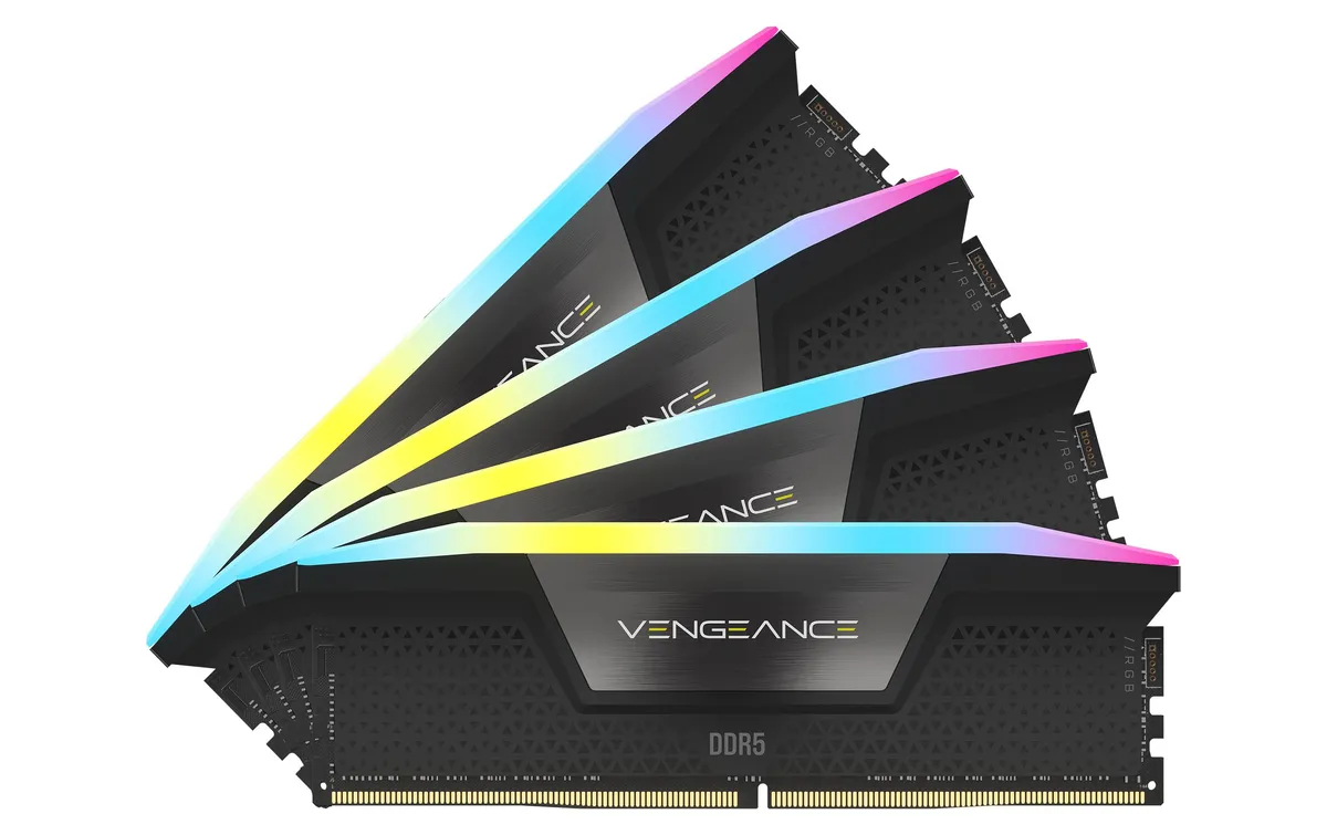 Corsair DDR5-RAM Vengeance RGB 6400 MHz 4x 24 GB