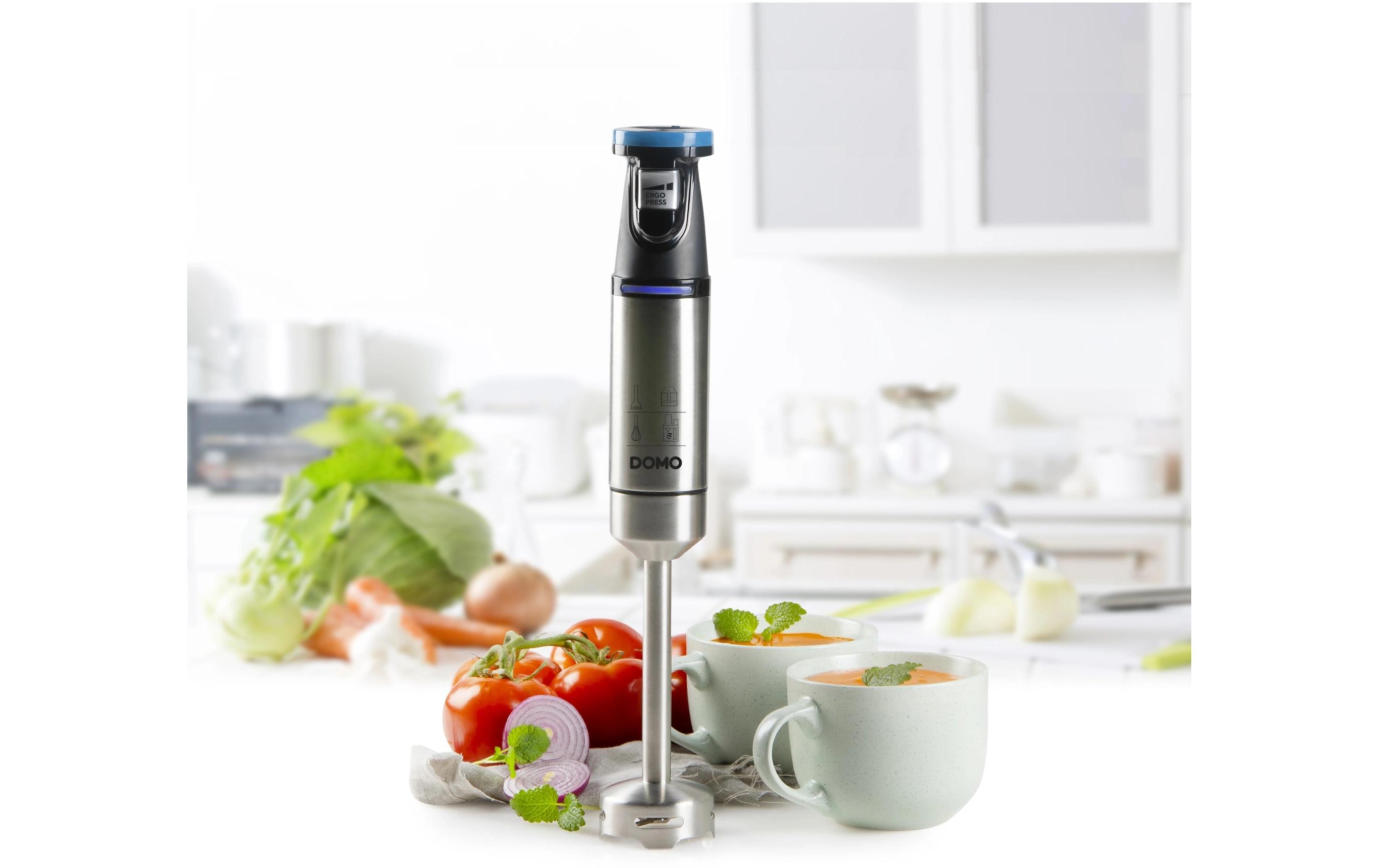 Domo Stabmixer DO9254M Schwarz/Silber