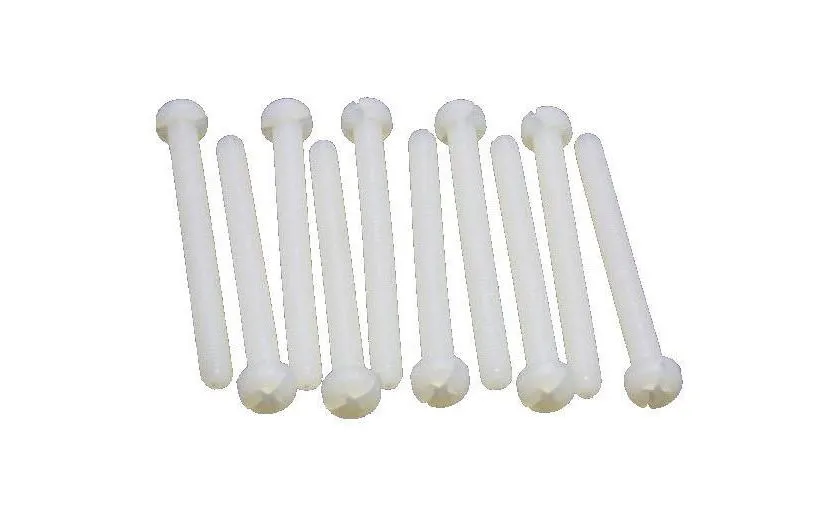 EP Flachkopfschrauben M3x6 mm Nylon EP Flachkopfschrauben M3x6 mm Nylon