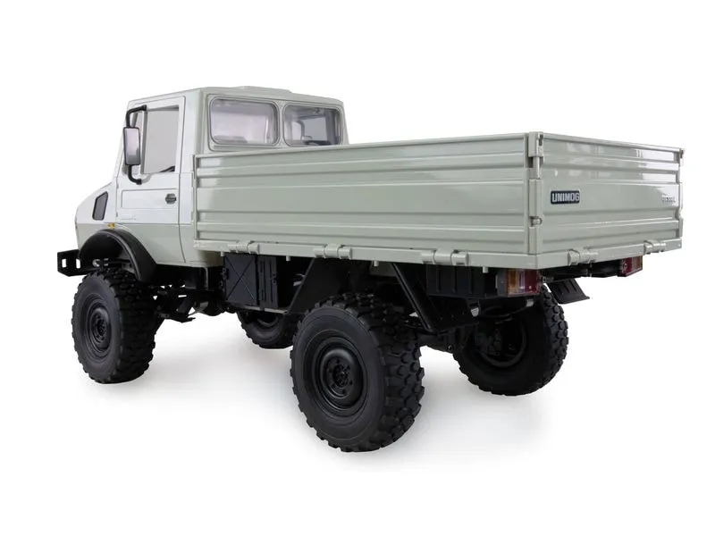 Amewi Mercedes-Benz Unimog Basic 4WD Hellgrau, RTR, 1:12 Amewi Mercedes-Benz Unimog Basic 4WD Hellgrau, RTR, 1:12