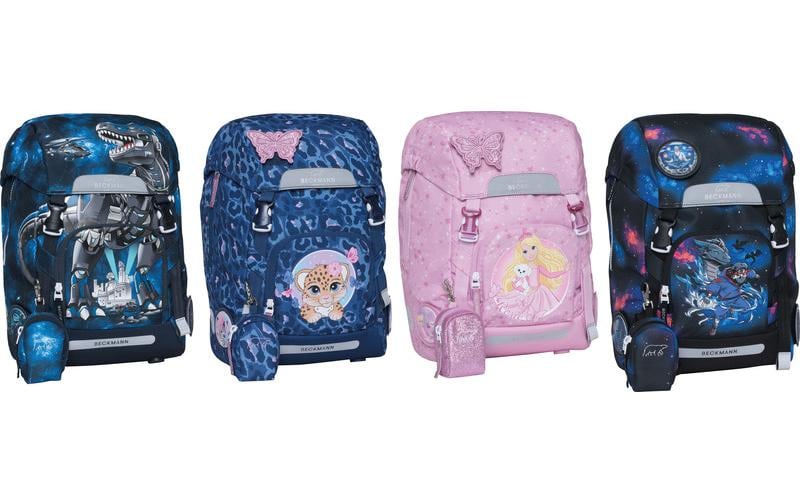 Beckmann Schulrucksack Classic Cheeta, 22 Liter Beckmann Schulrucksack Classic Cheeta, 22 Liter