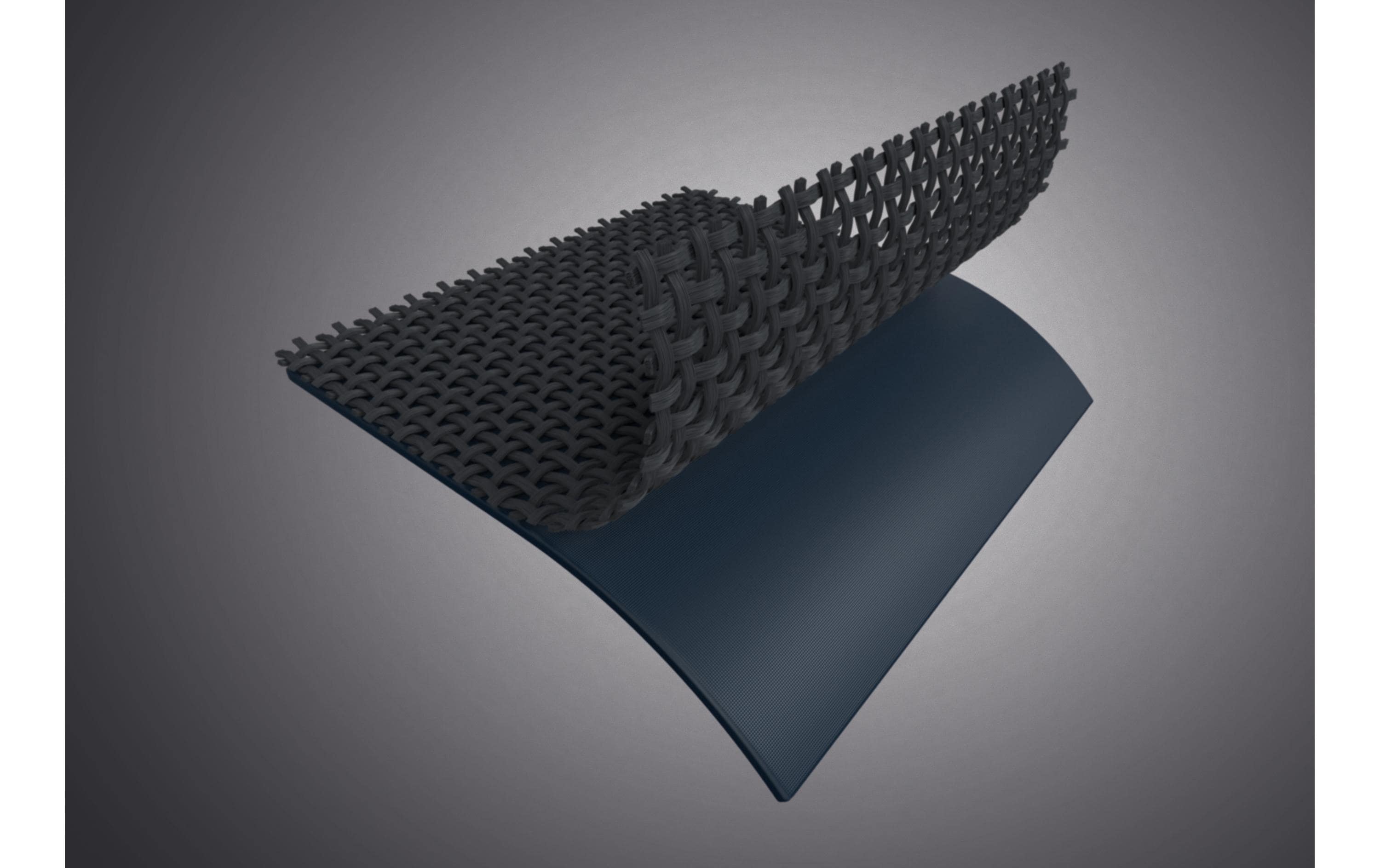 Intex Aufblasbarer Sessel Empire 112 x 109 cm, Blau, Schwarz