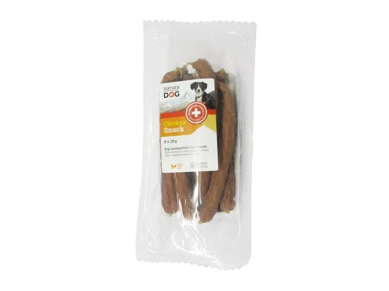 naturaDog Chicken Snack Multipack, 14 x 8 x 20 g naturaDog Chicken Snack Multipack, 14 x 8 x 20 g