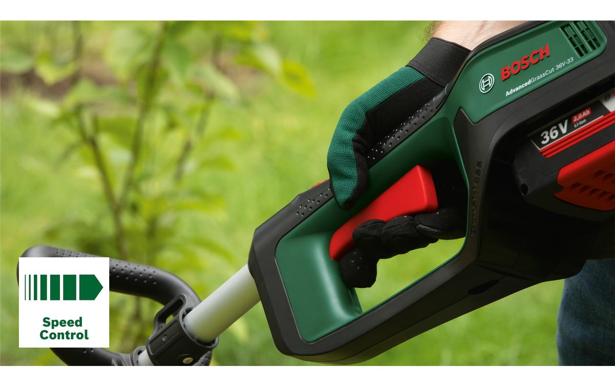 Bosch Akku-Rasentrimmer AdvancedGrassCut, Kit, 36 V-33 2.0Ah
