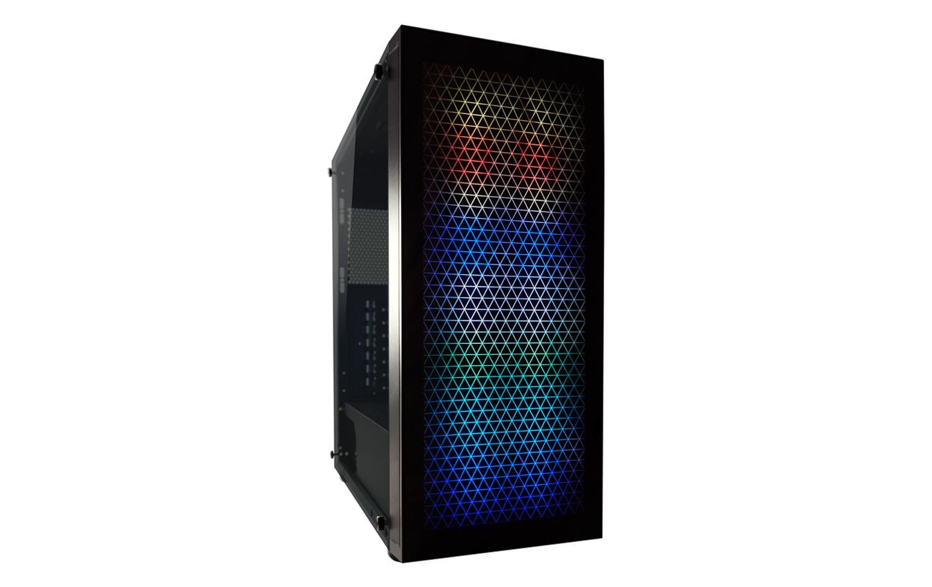 LC-Power PC-Gehäuse Midi Tower LC-800B-ON Schwarz