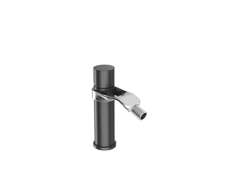 WEBERT Bidetbatterie ONE-B EHM, Schwarz matt WEBERT Bidetbatterie ONE-B EHM, Schwarz matt