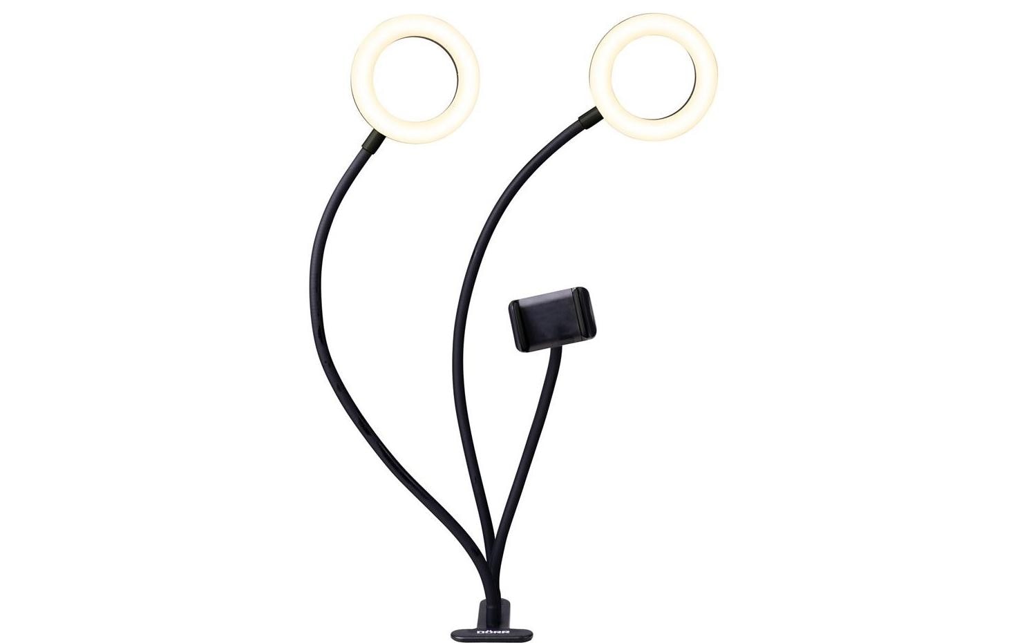 Dörr Videoleuchte 2-er Ringlicht SLR-12 Bi-Color Dörr Videoleuchte 2-er Ringlicht SLR-12 Bi-Color