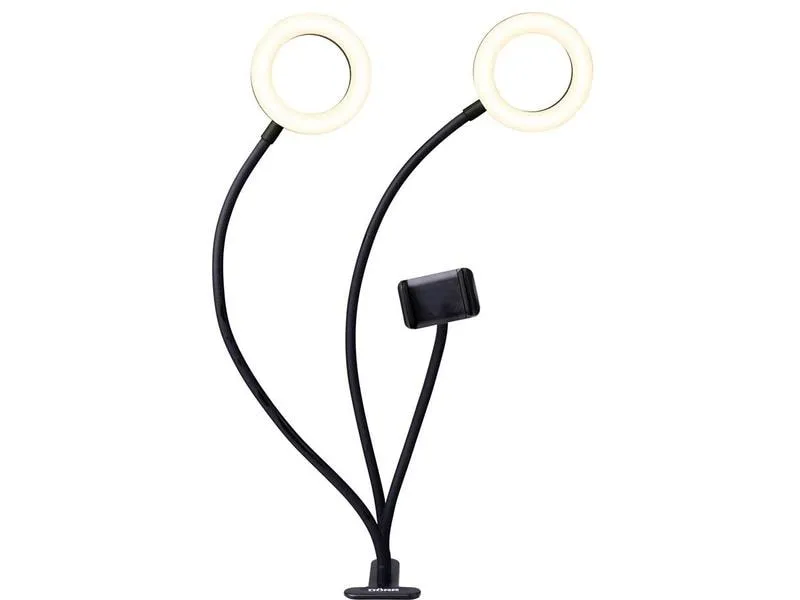 Dörr Videoleuchte 2-er Ringlicht SLR-12 Bi-Color Dörr Videoleuchte 2-er Ringlicht SLR-12 Bi-Color