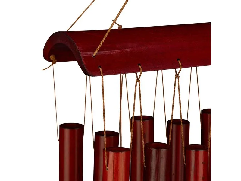 relaxdays Windspiel aus Bambus 60 cm relaxdays Windspiel aus Bambus 60 cm