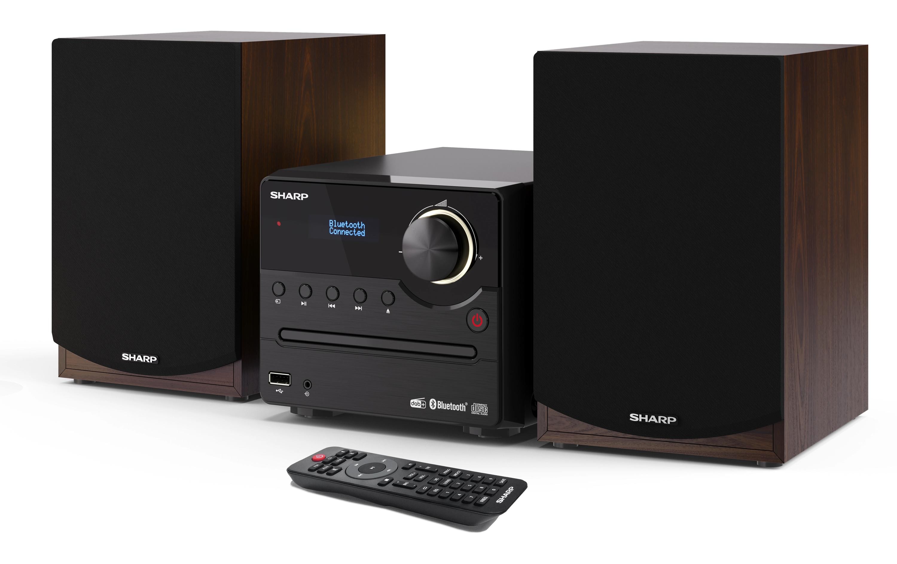 Sharp Musik-System XLB517DBR DAB+/FM Micro System