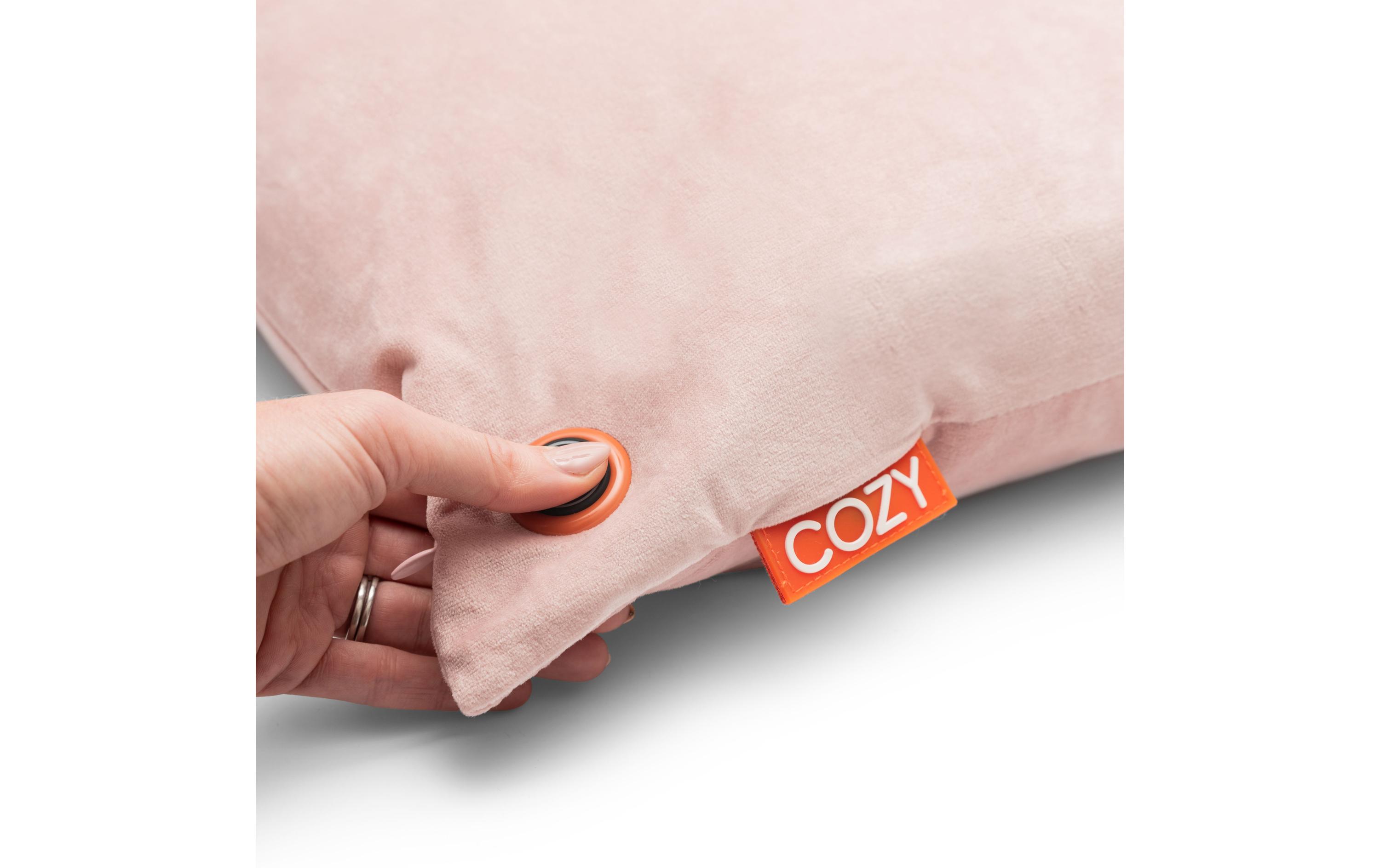 Bodi-Tek Heizkissen Cozy Una Samt Akkubetrieb, Hellrosa