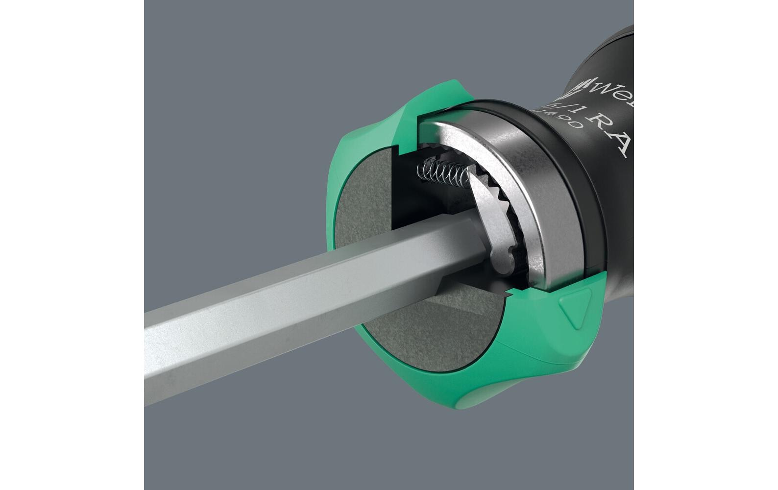 Wera Ratschen-Set Kraftform Kompakt 27 RA 1, 6-teilig Wera Ratschen-Set Kraftform Kompakt 27 RA 1, 6-teilig