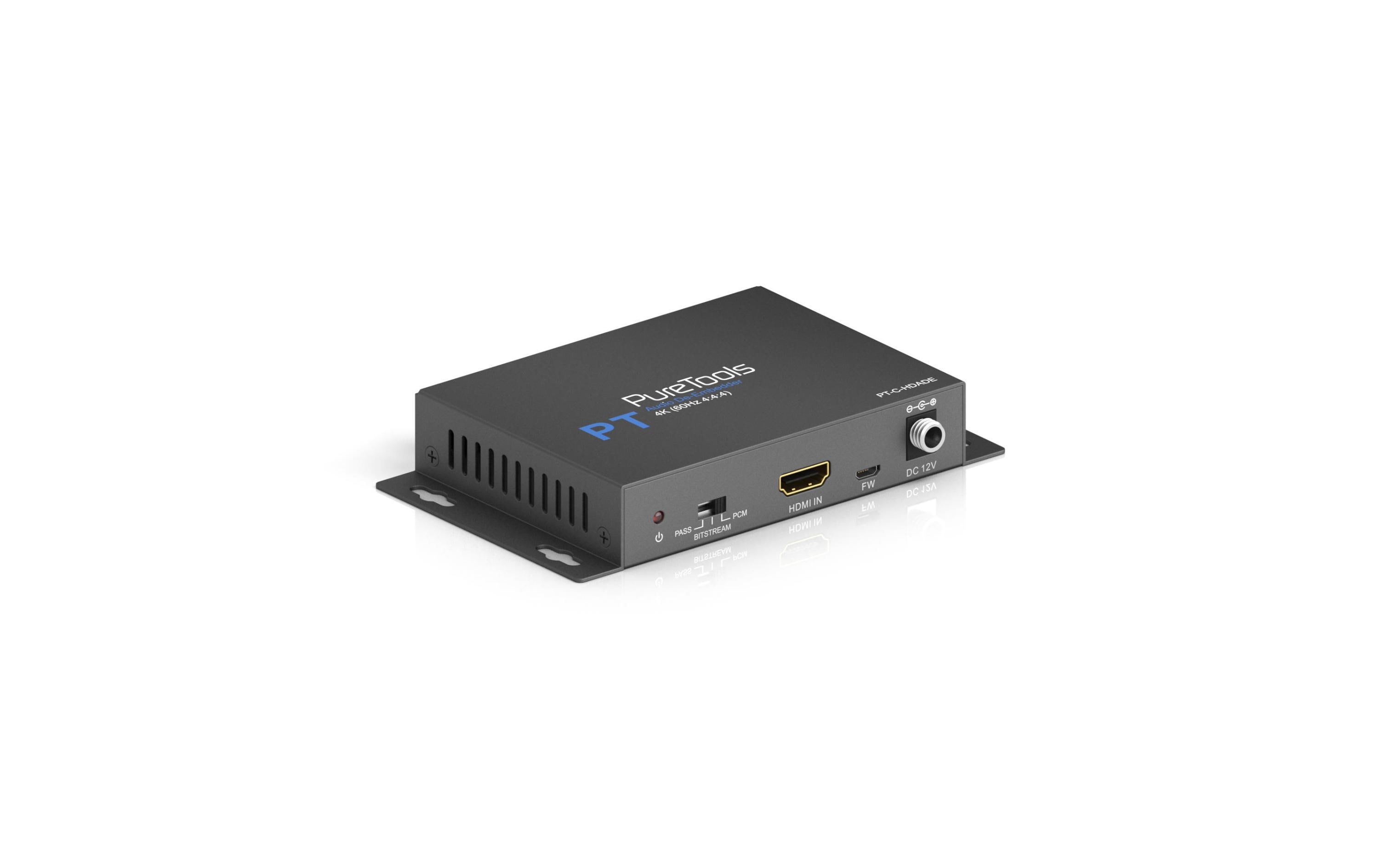 PureTools Audio Extraktor PT-C-HDADE HDMI 2.0a Audio-Extraktor