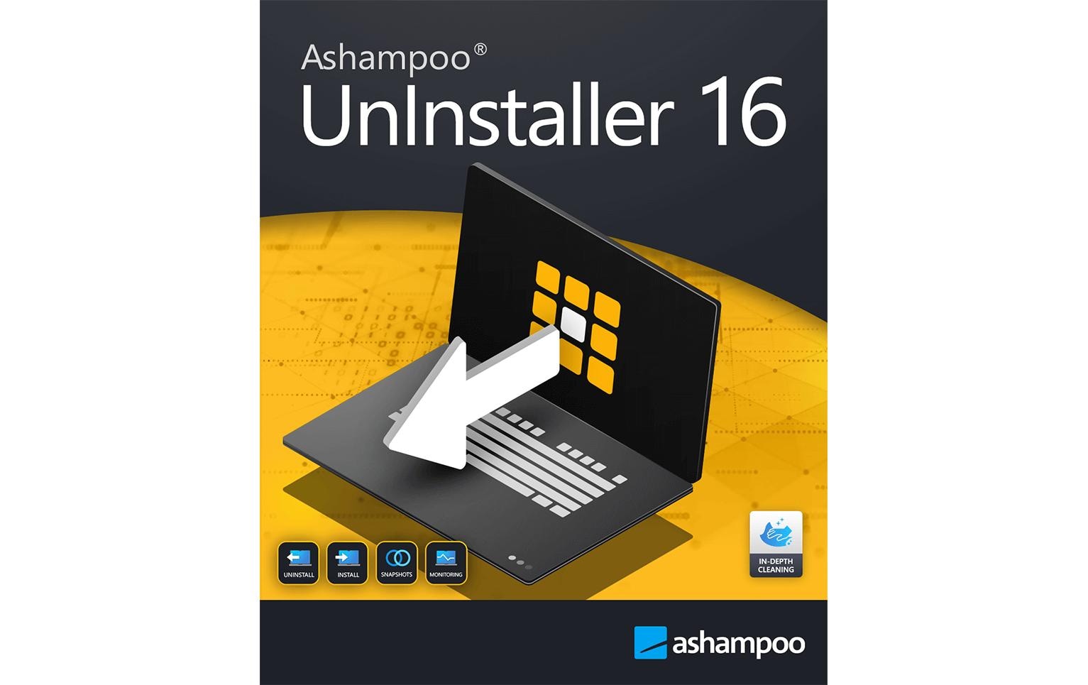 Ashampoo Un­Installer 16 ESD, Vollversion, 1 PC
