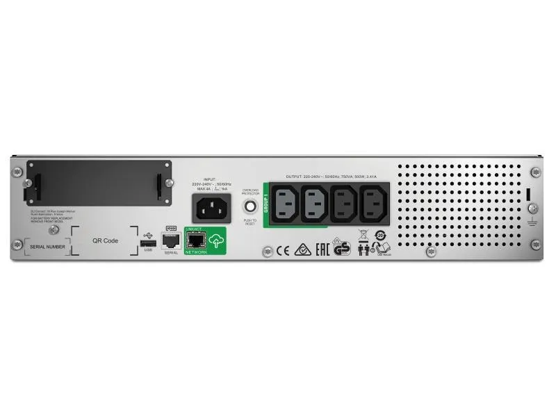 APC USV SMT750RMI2UC 500 W / 750 VA APC USV SMT750RMI2UC 500 W / 750 VA